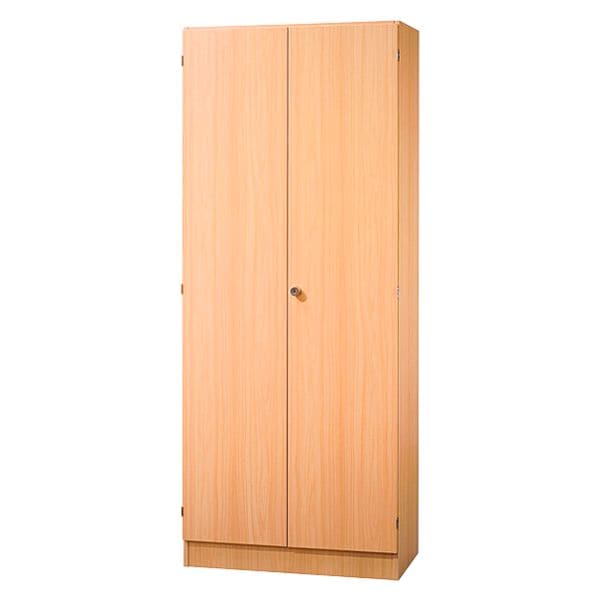 HAMMERBACHER Aktenschrank 80 cm breit 5 OH braun, 80x200.4x42 cm