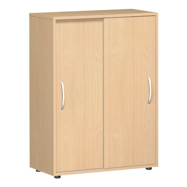 Geramöbel Schiebetürenschrank »Lissabon« 3 OH 80 cm braun, 80x110.4x40 cm