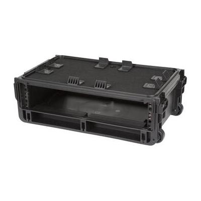 SKB Injection-Molded 2 RU Studio Flyer Rack Case 1...