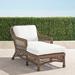 Hampton Chaise in Driftwood Finish - Rain Black, Standard - Frontgate