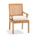 Cassara Dining Replacement Cushions - Dining Arm Chair, Stripe, Resort Stripe Sand - Frontgate