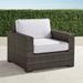 Palermo Lounge Chair with Cushions in Bronze Finish - Rain Resort Stripe Black, Standard - Frontgate