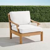 Cassara Lounge Chair with Cushions in Natural Finish - Rumor Snow, Standard - Frontgate