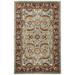 White 36 x 0.63 in Area Rug - Charlton Home® Cranmore Oriental Handmade Tufted Wool Blue/Brown Area Rug Wool | 36 W x 0.63 D in | Wayfair