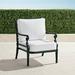 Carlisle Lounge Chair with Cushions in Onyx Finish - Coachella Taupe, Standard - Frontgate