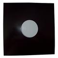 200 Quality Large Gloss Finish Black Card 12" LP Record Vinyl Sleeves Covers Protectors with Large Centre Hole - Size 310x305mm Scratch Mark Protection - Protective Packaging Scratching Marking