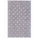 Gray 60 x 0.31 in Area Rug - Mercer41 Alusine Geometric Handmade Tufted Purple Area Rug Wool | 60 W x 0.31 D in | Wayfair HOHM3506 36934402