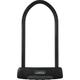 ABUS U-lock Granit Plus 470 + EaZy KF Bracket, Bike Lock with Parabolic Shackle, ABUS Security Level 12, Black