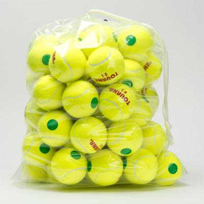 Tourna Pressurized Green Dot 60 Pack Balls Tennis Balls