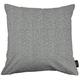 McAlister Textiles Charcoal Grey Herringbone Throw Pillow Cover With Filling - Decorative Tweed Feel Scatter Cushion 49x49 Cm - 19x19 Inches