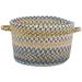 August Grove® Phoebe Fabric Basket Fabric in Blue | 7.5 H x 12 W x 12 D in | Wayfair AGGR1892 37149323