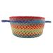 August Grove® Phoebe Fabric Basket Fabric in Red/Green/Blue | 7.5 H x 12 W x 12 D in | Wayfair AGGR1892 37149329