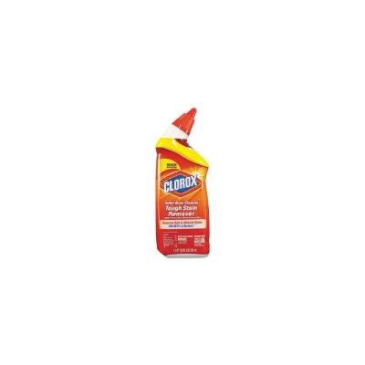 Clorox Tough Stain Remover Toilet Bowl Cleaner, 12 Bottles (CLO 00275)