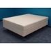 Full 10" Waterbed Mattress - Strobel Winners Applo Cotton Cover Top Only Waveless Shallow fill Soft-side in Brown | 10 H x 54 W 76 D Wayfair