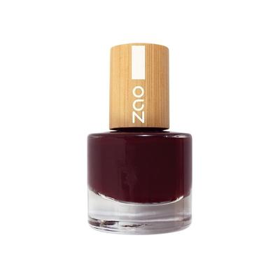 ZAO Nailpolish Nagellack 659 - BLACK CHERRY 8 ml Schwarz