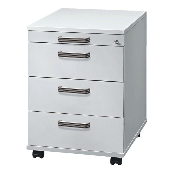 OTTO Office Premium Rollcontainer »OTTO Office Line III« mit klassischen Schubladen grau, 43x59x58 cm Image