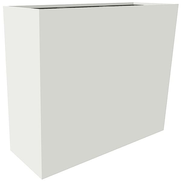 fm Büromöbel Pflanzengefäß »Oldenburg« 106,2/90 cm weiß, 106.2 cm