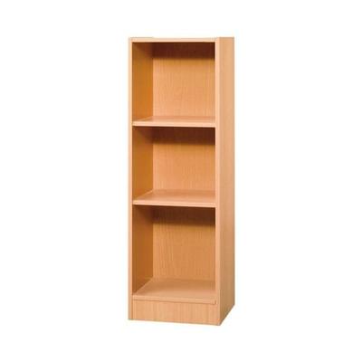 HAMMERBACHER Aktenregal »Q-Line« 40,6 cm schmal 3 OH braun, 40.6x127x40 cm