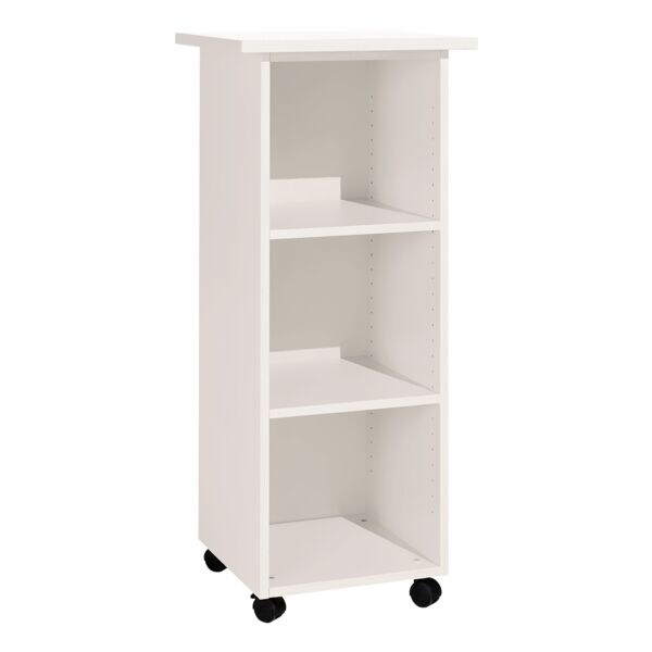 Geramöbel Bürowagen grau, 50x110.4x45 cm