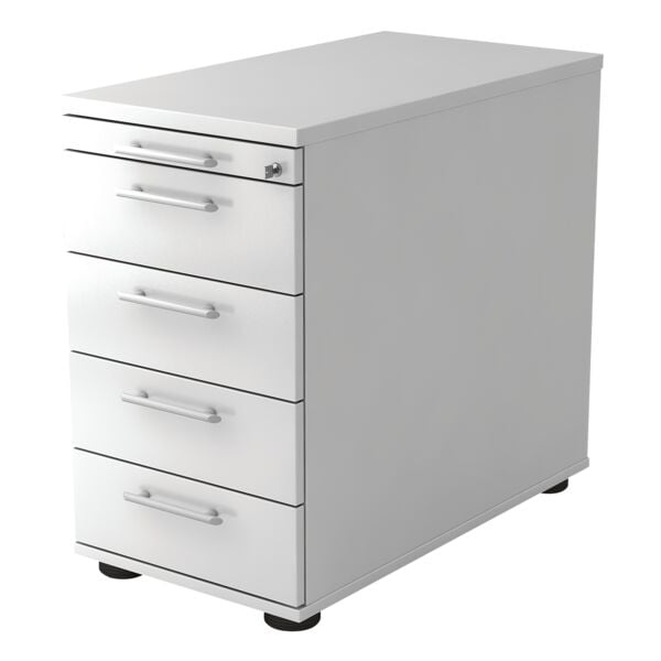 HAMMERBACHER Standcontainer »Flexiline II« 4 Schubladen weiß, 42.8x76x80 cm Image