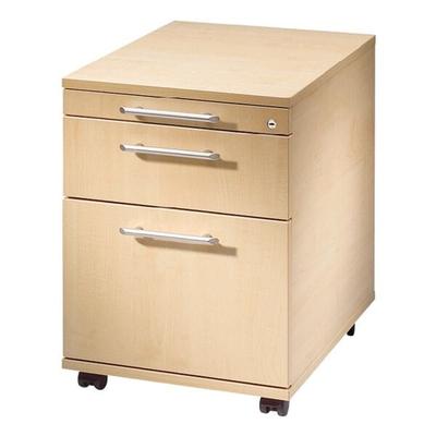 HAMMERBACHER Rollcontainer »O-Line« mit Hängeregistratur braun, 43x59x55 cm