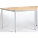 Trapeztisch »Universaltischprogramm« 140x70 cm silber, SODEMATUB, 140x74x60.6 cm