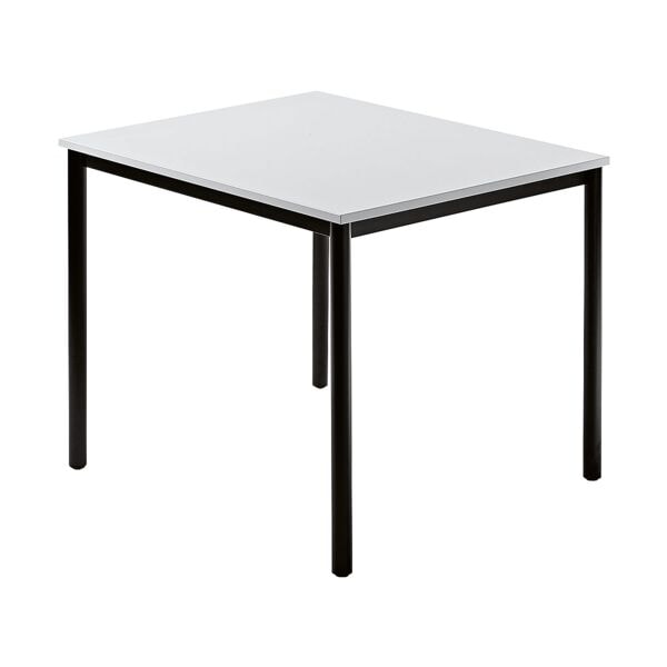 HAMMERBACHER Konferenztisch DR08 »Barcelona« 80x80 cm Gestell schwarz grau, 80x72 cm