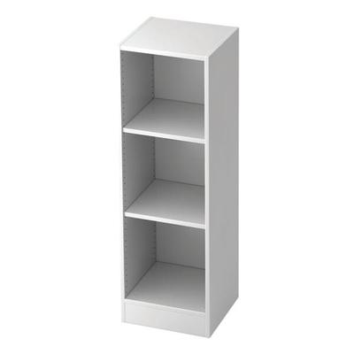 HAMMERBACHER Aktenregal »Q-Line« 40,6 cm schmal 3 OH weiß, 40.6x127x40 cm