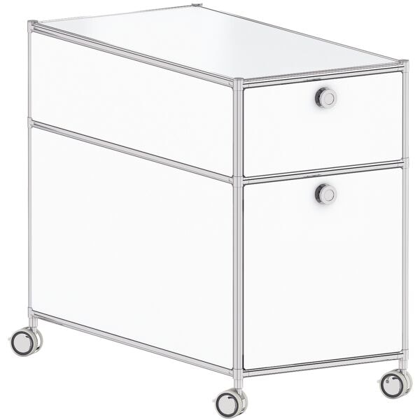 viasit Rollcontainer »System 4« weiß, 42x76x62 cm