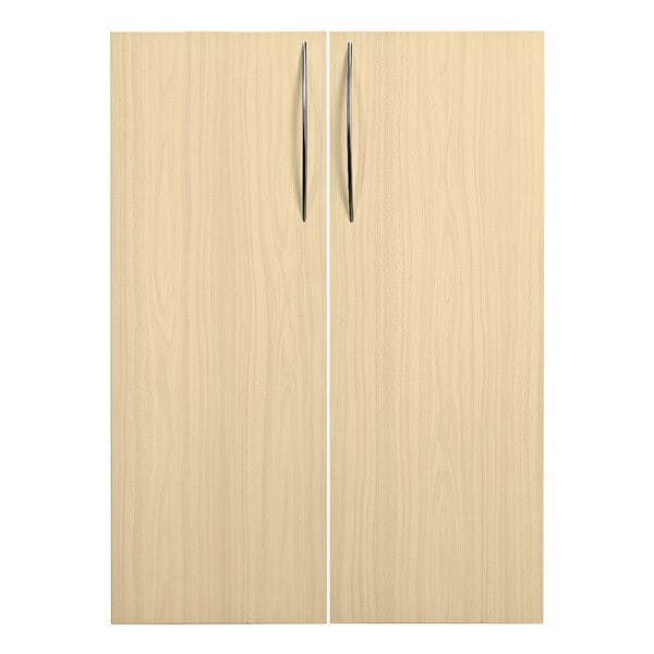 HAMMERBACHER Regaltüren-Set »A-Line« 3 OH braun, 79x110.4x1.6 cm Image