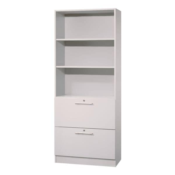 HAMMERBACHER Mehrzweckregal »Flexiline II« 80 cm breit 5 OH grau, 80x200.4x42 cm Image