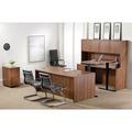 Lorell Chateau Laminate Desking Credenza Wood in Brown | 33.9 H x 40 W x 26.6 D in | Wayfair LLR34313