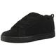 DC Shoes Men's Court Graffik Skateboarding Shoes, (Black/Black/Black), 8.5 UK