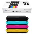 5x Eurotone XXL Toner for Xerox Phaser 6280 DNM DN N replaces Black Set Blue Red Yellow