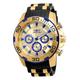 Invicta Men's Analog Quartz Watch with Silicone Stainless Steel Strap 22308