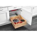 Rev-A-Shelf Wood Base Cabinet Pull Out Drawers w/ Soft Close Wood/Steel in Brown/Gray | 8 H x 20.0625 W x 21.6563 D in | Wayfair 4WDB7-24SC-1