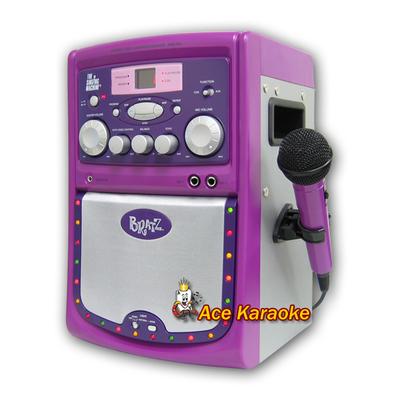The Singing Machine SMB564 Bratz Karaoke System with Built-in Disco Light