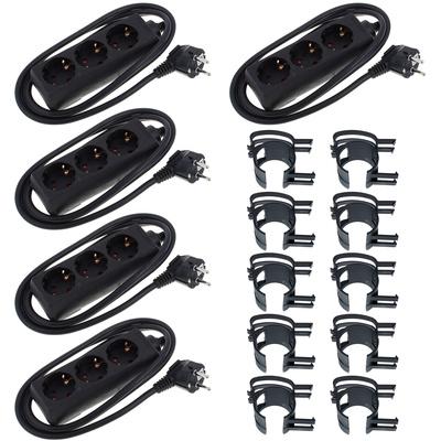 Stairville Snap black 10 pcs Bundle