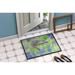 Caroline's Treasures Shrimp Non-Slip Indoor Door Mat Synthetics | 18 W x 27 D in | Wayfair 8342-MAT