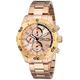 Invicta Men's 17755 Specialty Analog Display Japanese Quartz Rose Gold Watch, Stainless Steel, Quartz Movement