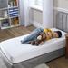 Sealy OptiCool 2Stage Waterproof Baby Crib Mattress & Toddler Bed Mattress in Yellow | 5.5 H x 27.25 W x 51.63 D in | Wayfair EM822-GTS1