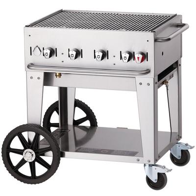 Crown Verity MCB-30 Liquid Propane Portable Outdoor BBQ Grill / Charbroiler
