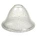 Alcott Hill® 4.75" H Glass Bell Pendant Shade ( Screw On ) in Clear Glass | 4.75 H x 8 W x 8 D in | Wayfair ACOT4094 37995437
