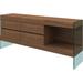 Wade Logan® Yannick Buffet Table Wood in Blue/Brown | 31 H x 71 W x 18 D in | Wayfair BRAY3397 38184987