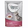 Concept for Life All Cats - in salsa - Set %: 24 x 85 g