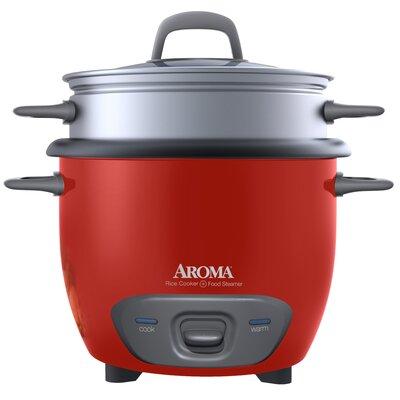 Aroma 14-Cup Pot Style Rice Cooker & Food Steamer ...