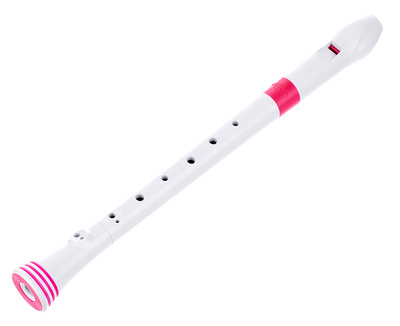 Nuvo Soprano Recorder white-pink