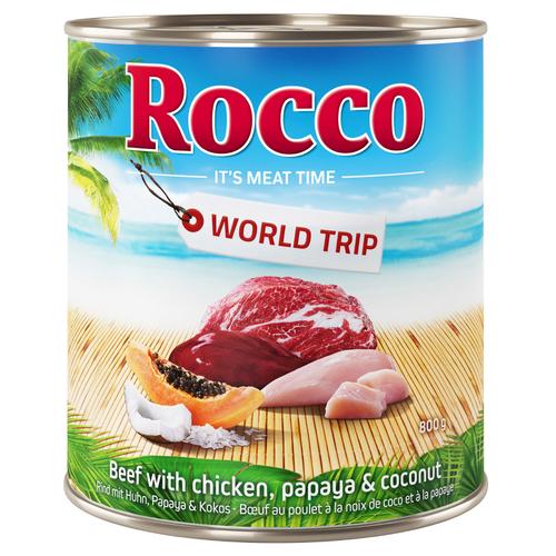24 x 800g World Trip Jamaika Rocco Hundefutter nass