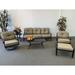 Darby Home Co Nola 6 Piece Sunbrella Sofa Set w/ Cushions Metal in Brown | 32 H x 81 W x 31 D in | Outdoor Furniture | Wayfair DABY1906 38543738