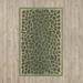 Green 48 x 0.63 in Area Rug - Martha Stewart Rugs Geometric Handmade Tufted Grassland Area Rug Viscose/Wool | 48 W x 0.63 D in | Wayfair MSR3615A-4